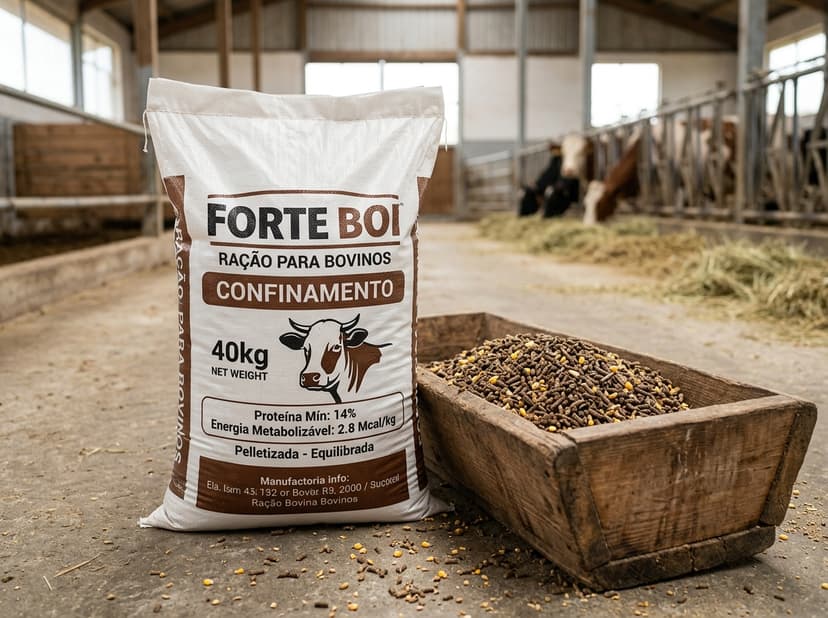 Ração Balanceada Confinamento Bovino 40kg
