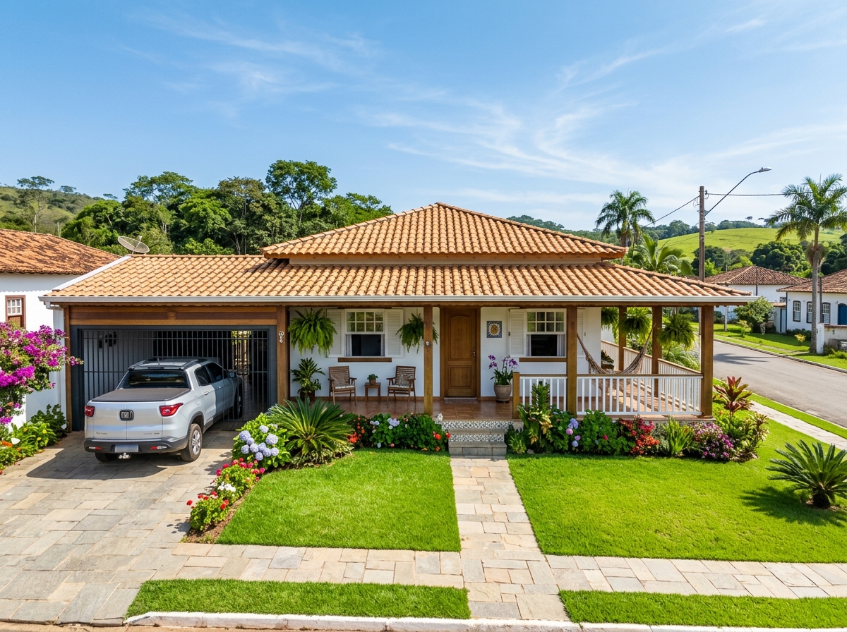 Casa Residencial 3 Quartos c/ Garagem - Setor Central